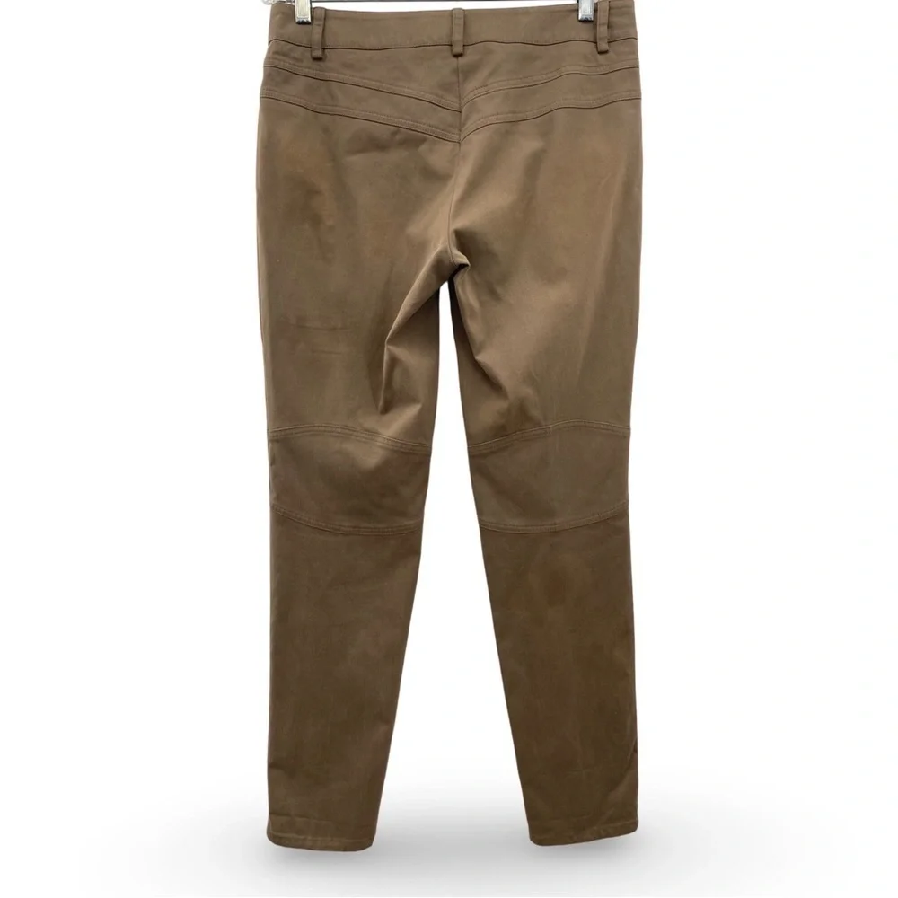 Trina Turk Women’s Tan Elevated Cocoa Soft Chinos Pants Size 8